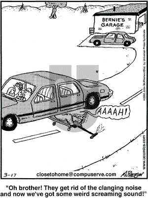 Close to Home on Monday March 17, 2003 Comic Strip
