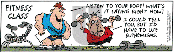 Frank and Ernest on Thursday October 8, 2009 Comic Strip