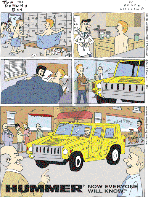 Tom the Dancing Bug on Saturday September 16, 2006 Comic Strip