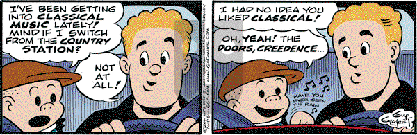 Nancy on Wednesday August 13, 2014 Comic Strip
