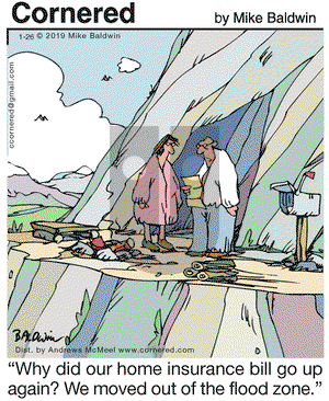 Cornered on Saturday January 26, 2019 Comic Strip