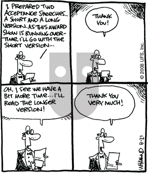 Reality Check on Thursday August 21, 2008 Comic Strip