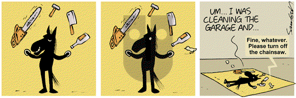 Dark Side of the Horse on Friday September 17, 2010 Comic Strip