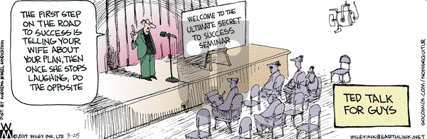 Non Sequitur on Monday March 25, 2019 Comic Strip