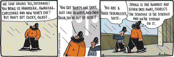 Overboard on Wednesday December 1, 2010 Comic Strip