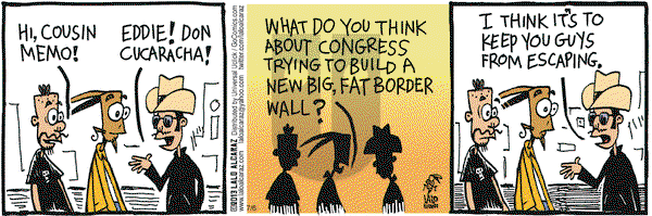 La Cucaracha on Saturday July 6, 2013 Comic Strip