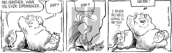 The Grizzwells on Friday March 9, 2001 Comic Strip