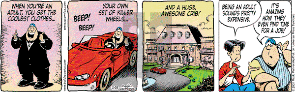 Baldo - Monday July 15, 2002 Comic Strip