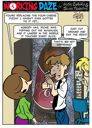 Working Daze - Saturday March 8, 2025 Comic Strip