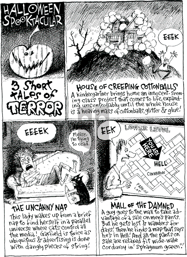 Richard's Poor Almanac on Thursday October 31, 2013 Comic Strip