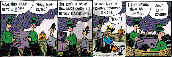 Overboard on Friday October 30, 2015 Comic Strip