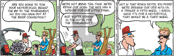 Cleats - Wednesday September 12, 2007 Comic Strip