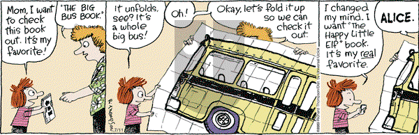 Cul de Sac on Friday July 11, 2014 Comic Strip