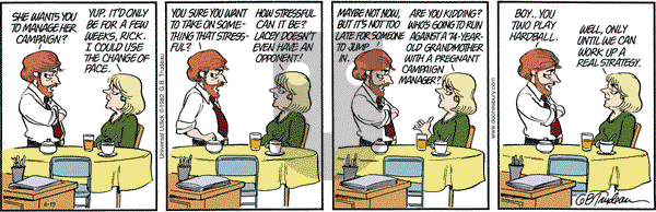 Doonesbury on Monday June 15, 2015 Comic Strip