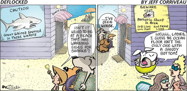 DeFlocked on Sunday February 16, 2020 Comic Strip