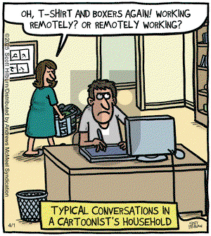 The Argyle Sweater on Tuesday April 1, 2025 Comic Strip