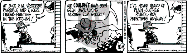Rose is Rose on Thursday September 24, 1987 Comic Strip