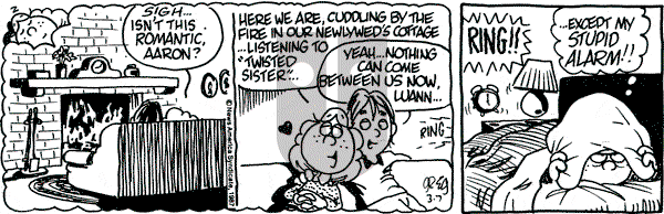 Luann on Saturday March 7, 1987 Comic Strip