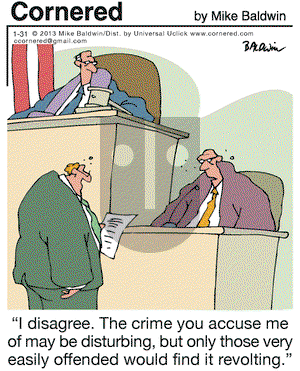 Cornered on Thursday January 31, 2013 Comic Strip
