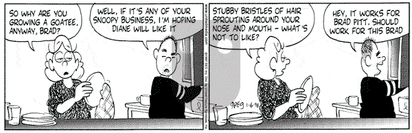 Luann on Tuesday January 6, 1998 Comic Strip