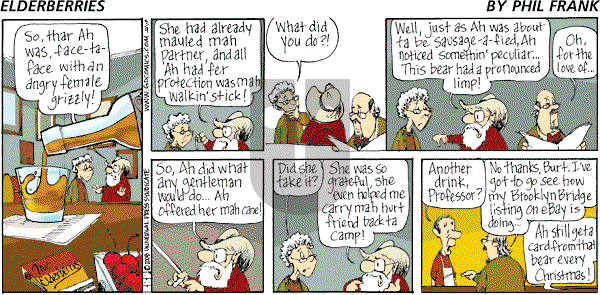 The Elderberries on Sunday March 9, 2008 Comic Strip