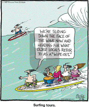 In the Bleachers on Tuesday February 16, 1999 Comic Strip
