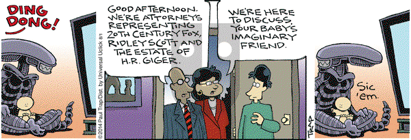 Thatababy on Friday August 1, 2014 Comic Strip