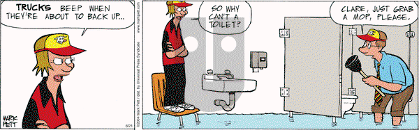 Lucky Cow on Monday June 23, 2025 Comic Strip
