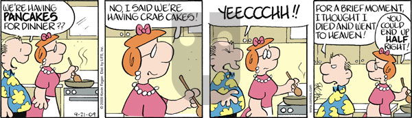 Drabble on Monday September 21, 2009 Comic Strip