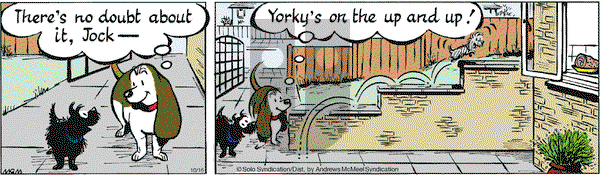 Fred Basset on Saturday October 16, 2021 Comic Strip