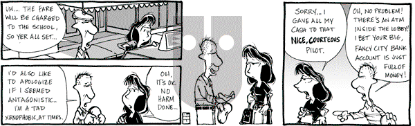 Barkeater Lake on Saturday October 8, 2011 Comic Strip