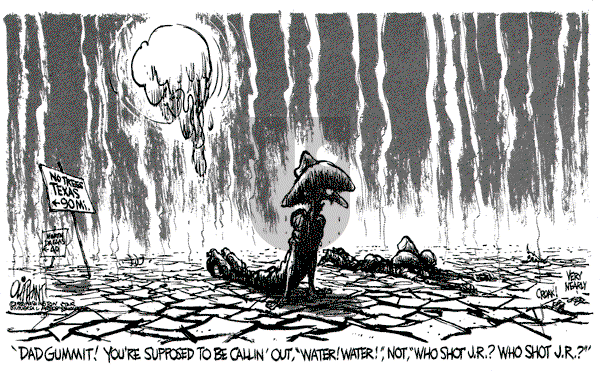 Pat Oliphant - Sunday July 6, 1980 Comic Strip