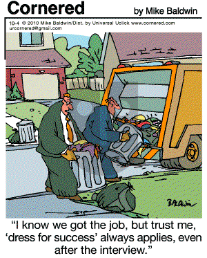 Cornered - Monday October 4, 2010 Comic Strip