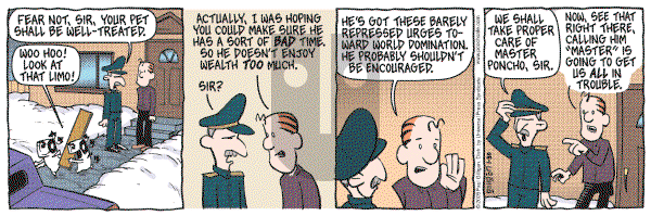 Pooch Cafe on Friday January 30, 2009 Comic Strip