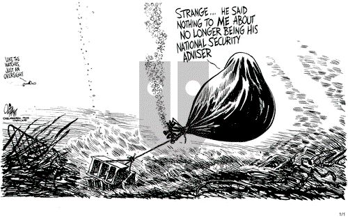 Pat Oliphant on Friday February 15, 1985 Comic Strip