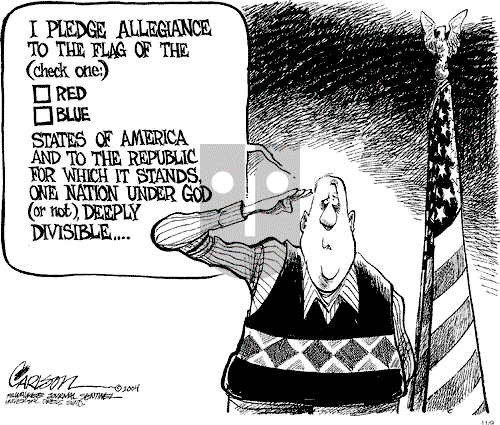 Stuart Carlson on Tuesday November 9, 2004 Comic Strip