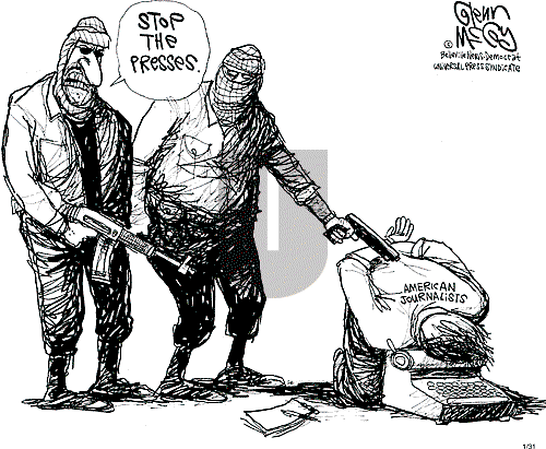 Glenn McCoy on Thursday January 31, 2002 Comic Strip