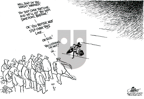 Pat Oliphant on Friday September 1, 2006 Comic Strip