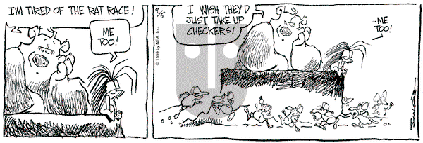 The Grizzwells on Thursday August 5, 1999 Comic Strip