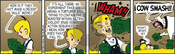 Cow and Boy Classics on Friday February 6, 2009 Comic Strip