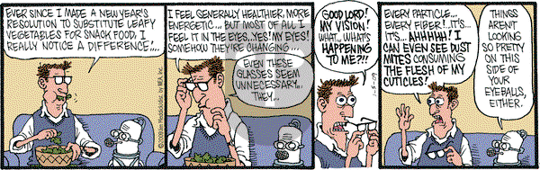 Monty on Monday January 5, 2009 Comic Strip
