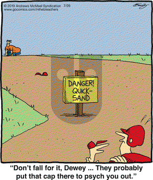In the Bleachers on Friday July 26, 2019 Comic Strip
