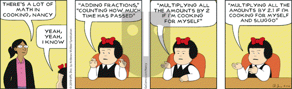 Nancy on Tuesday September 17, 2019 Comic Strip