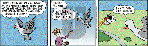 Pooch Cafe on Wednesday April 3, 2019 Comic Strip
