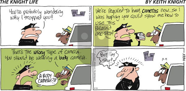 The Knight Life on Sunday January 31, 2016 Comic Strip