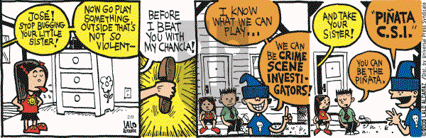 La Cucaracha on Wednesday February 9, 2005 Comic Strip