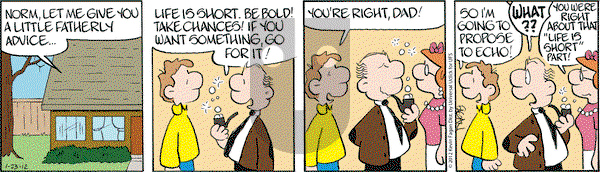Drabble on Monday January 23, 2012 Comic Strip