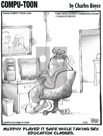 Compu-toon on Monday September 24, 2007 Comic Strip