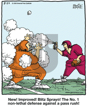 In the Bleachers on Friday August 22, 2008 Comic Strip