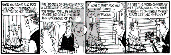 Monty on Saturday December 10, 2005 Comic Strip